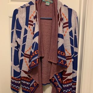 Small Flying Tomato Cardigan Sweater